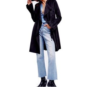 NWT Free People Faux Suede Meadow Jacket